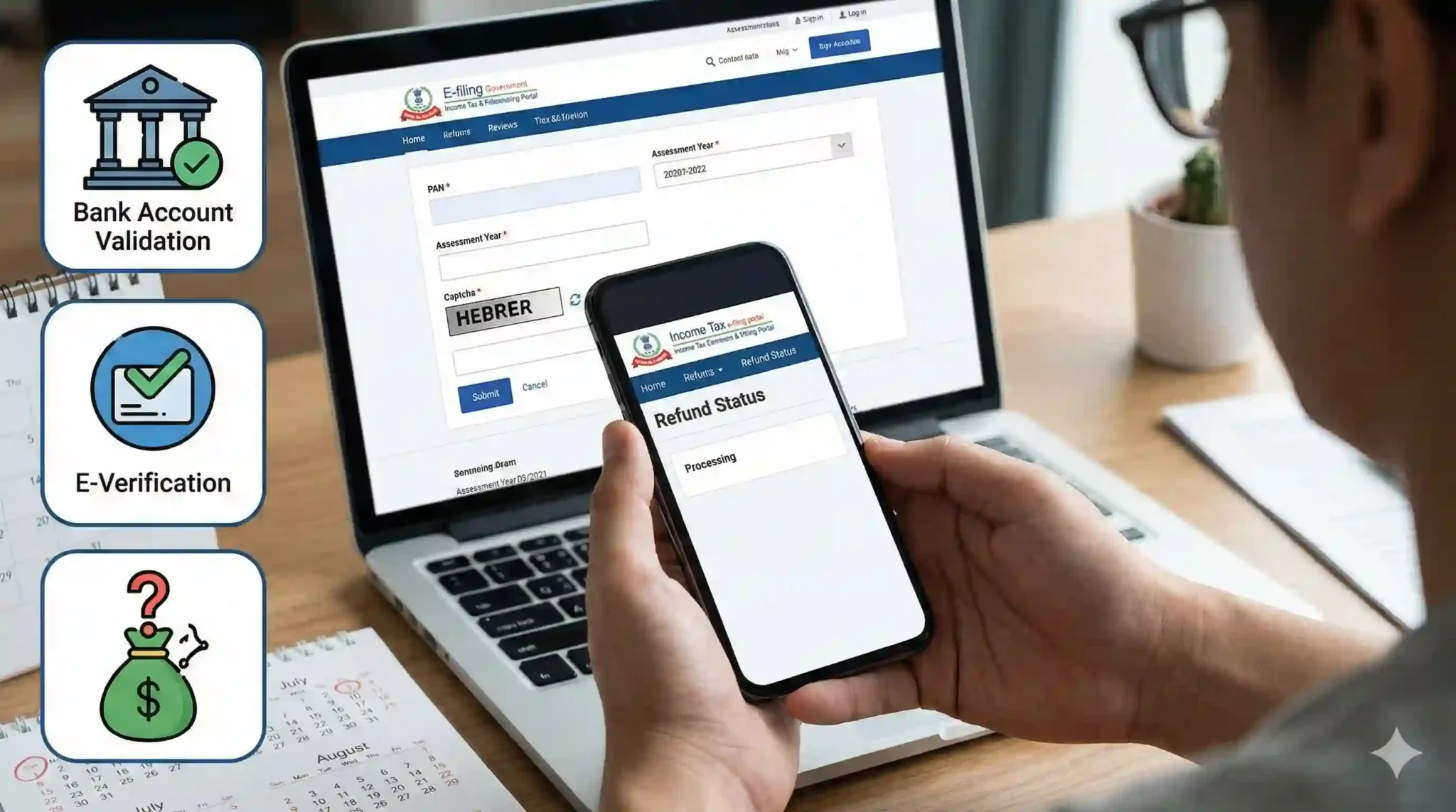 ITR Refund Delay: अब तक नहीं आया इनकम टैक्स रिफंड? घबराएं नहीं, इन 5 वजहों से हो सकती है देरी, ऐसे चेक करें स्टेटस